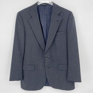 Kilgour, French & Stanbury‎ Dark Grey Virgin Wool Sport Jacket Blazer 0079